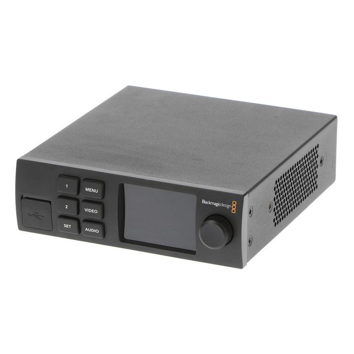 【中古品】BlackmagicDesign CONVNTRM/OB/IPV + CONVNTRM/YA/SMTPN Teranex Mini IP Video 12G(Smart Panel付属)