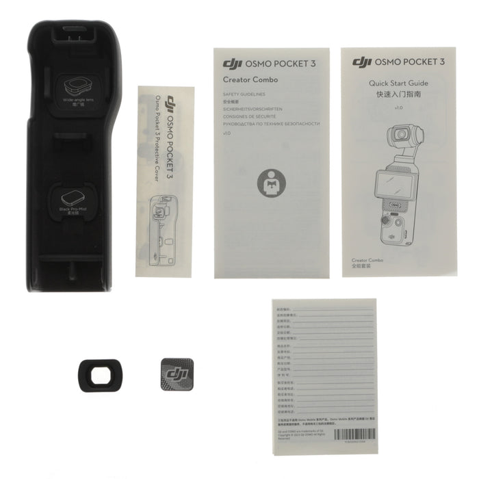 【中古品】DJI OP9913 Osmo Pocket 3 Creator Combo