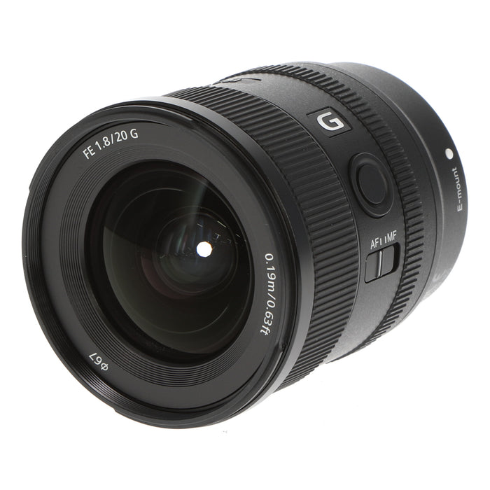 【中古品】SONY SEL20F18G FE 20mm F1.8 G