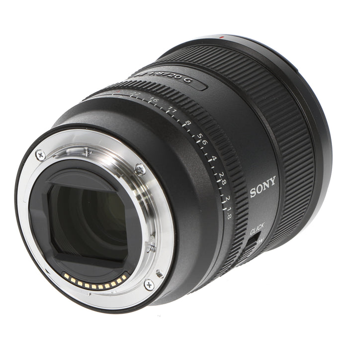 【中古品】SONY SEL20F18G FE 20mm F1.8 G