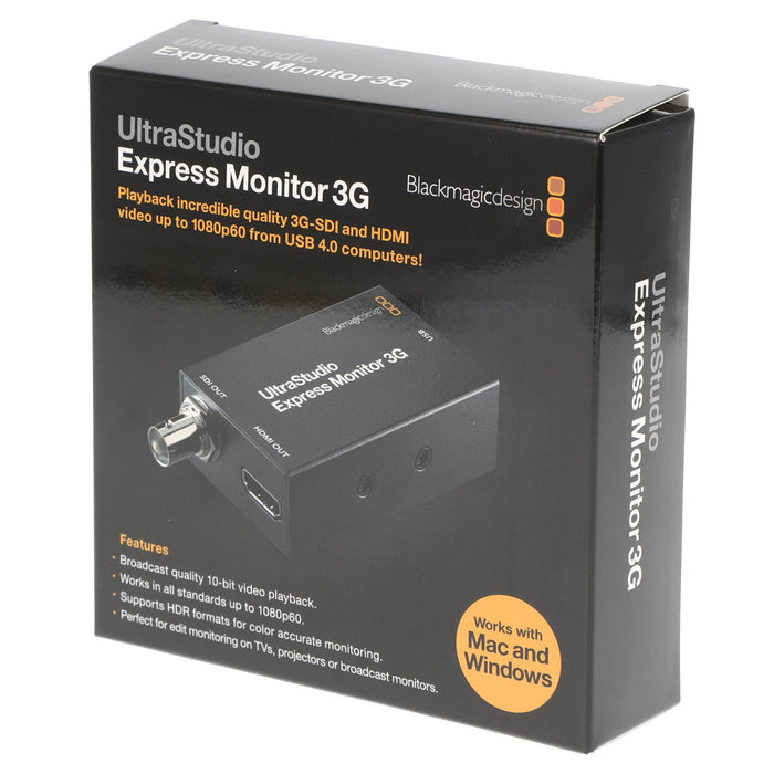 【中古品】BlackmagicDesign BDLKULSDMBEXMON3G UltraStudio Express Monitor 3G