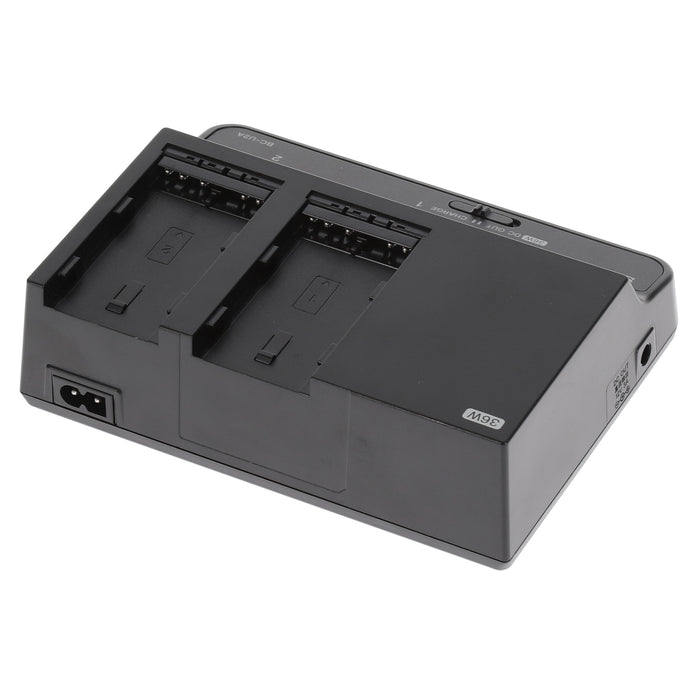 【中古品】SONY BC-U2A バッテリーチャージャー(バッテリーパック2個付属)