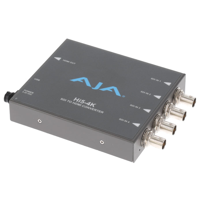 【中古品】AJA Video Systems Hi5-4K 4K対応SDI→HDMI コンバーター