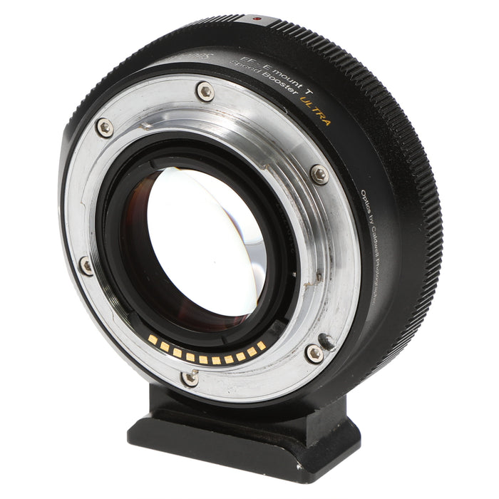 【中古品】Metabones MB_SPEF-E-BT2 ソニー NEX Eマウント用電子接点付キャノンEFアダプター SpeedBooster Ultra T 0.71x