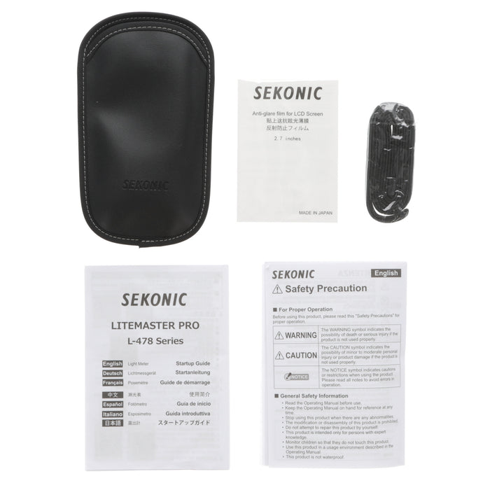 【中古品】SEKONIC L-478D ライトマスタープロ(ジャンク品)