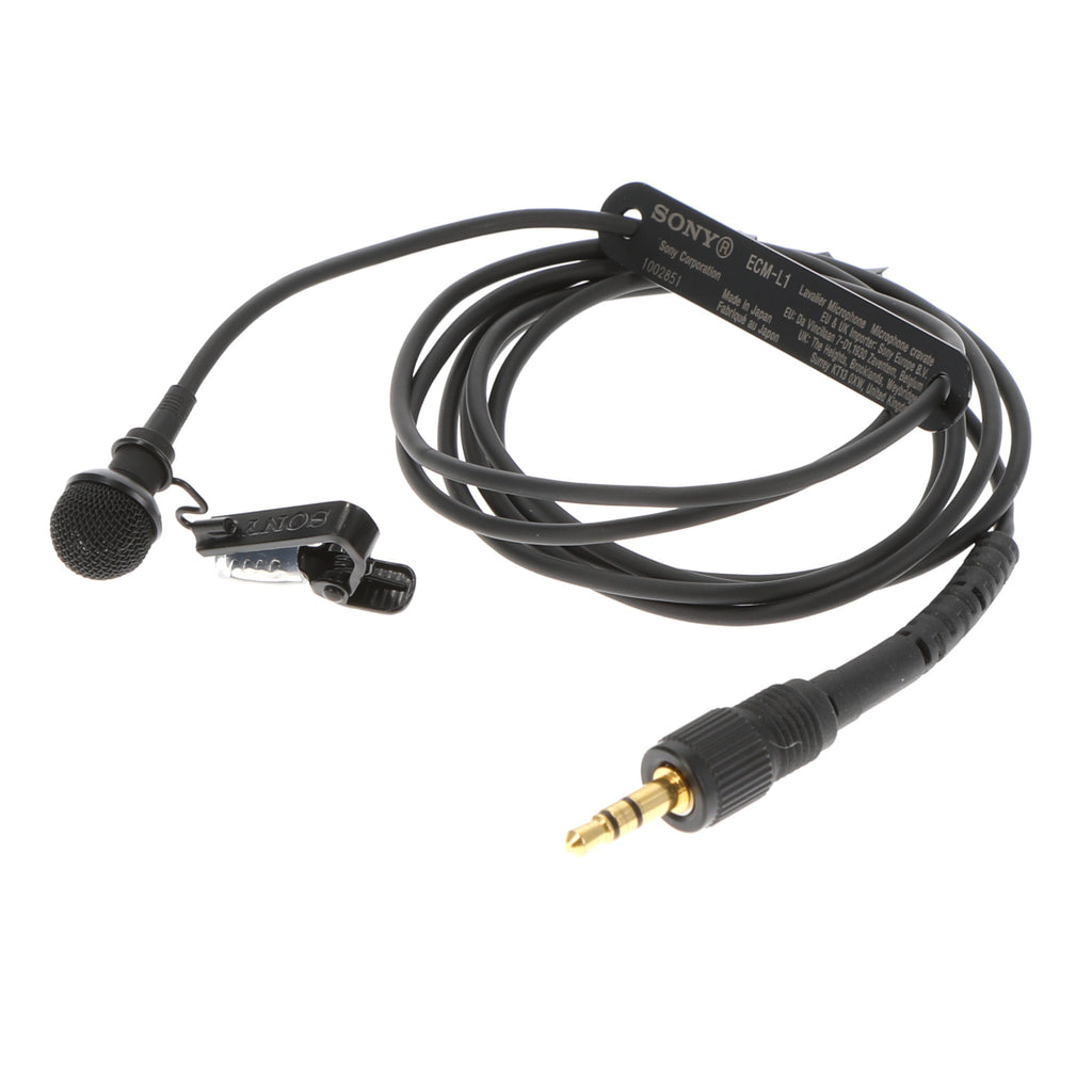中古品】SONY ECM-L1 ラベリアマイクロホン - 業務用撮影・映像・音響