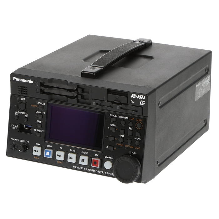 【中古品】Panasonic AJ-PD500 P2 AVC-ULTRA ハーフラックレコーダー