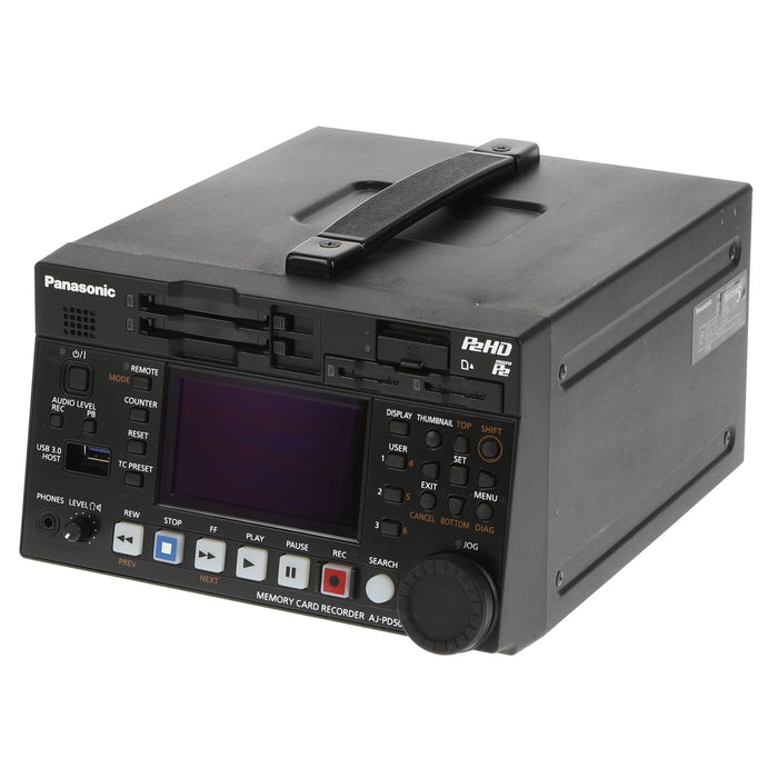 【中古品】Panasonic AJ-PD500 P2 AVC-ULTRA ハーフラックレコーダー
