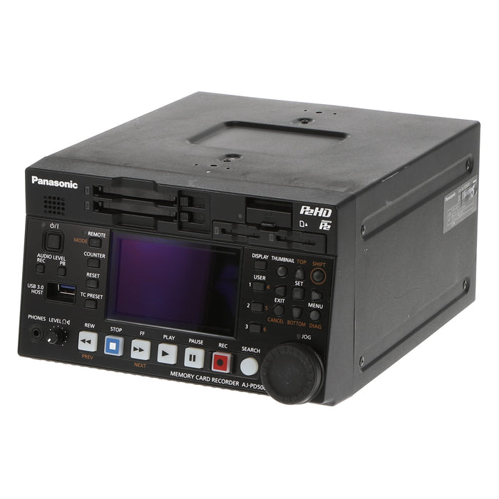 【中古品】Panasonic AJ-PD500 P2 AVC-ULTRA ハーフラックレコーダー