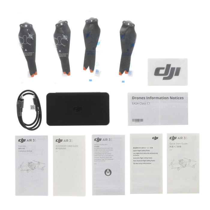 【中古品】DJI WA2343 DJI Air 3S Fly More コンボ(DJI RC 2)[内蔵リモートID対応/事前登録無し]