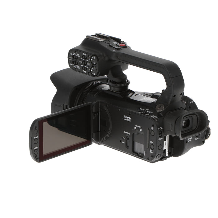 【中古品】Canon XA35 ＋ HDU-1 業務用HDビデオカメラ(ハンドルユニット付属)(ジャンク品)