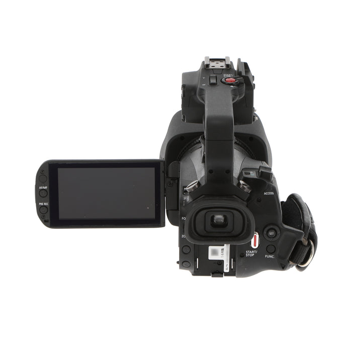 【中古品】Canon XA35 ＋ HDU-1 業務用HDビデオカメラ(ハンドルユニット付属)(ジャンク品)