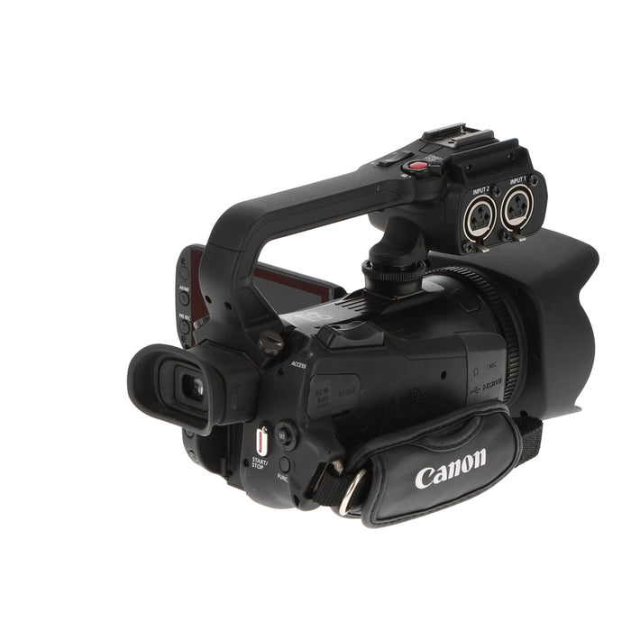 【中古品】Canon XA35 ＋ HDU-1 業務用HDビデオカメラ(ハンドルユニット付属)(ジャンク品)