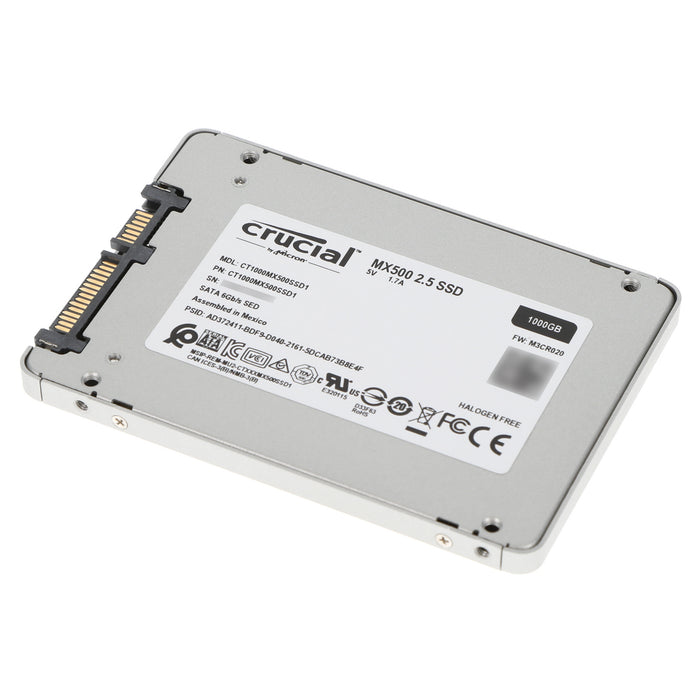 【中古品】Crucial CT1000MX500SSD1 MX500シリーズ 2.5インチ SATA SSD 1TB