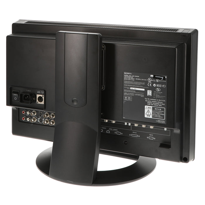 中古品】SONY LMD-2050W/SET 20型マルチフォーマット液晶モニター