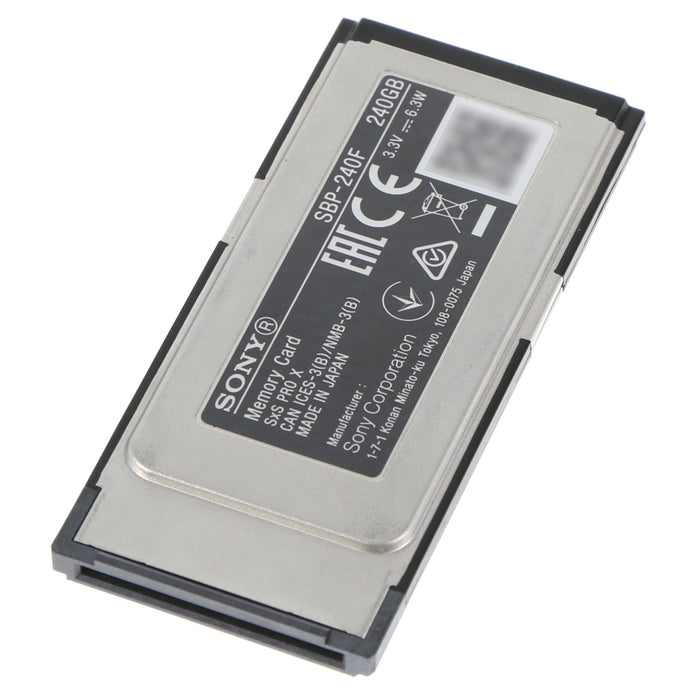 【中古品】SONY SBP-240F SxSメモリーカード SxS PRO Xシリーズ 240GB