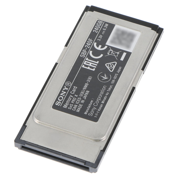 【中古品】SONY SBP-240F SxSメモリーカード SxS PRO Xシリーズ 240GB