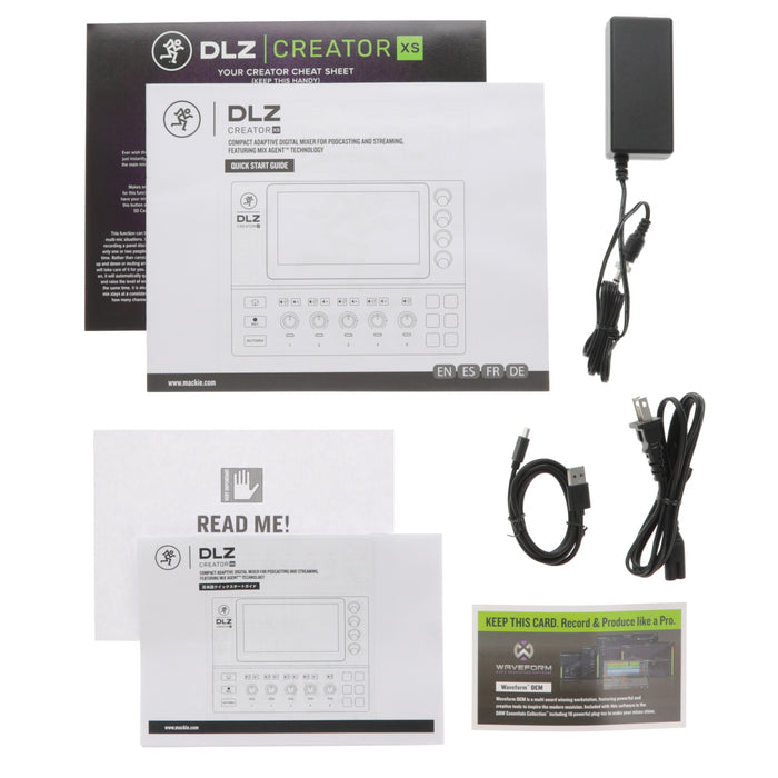 【中古品】MACKIE DLZ Creator XS 配信向けデジタルミキサー