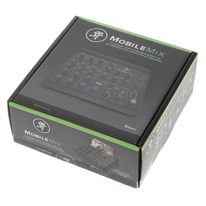 【中古品】MACKIE MobileMix 8チャンネル・USB駆動ミキサー