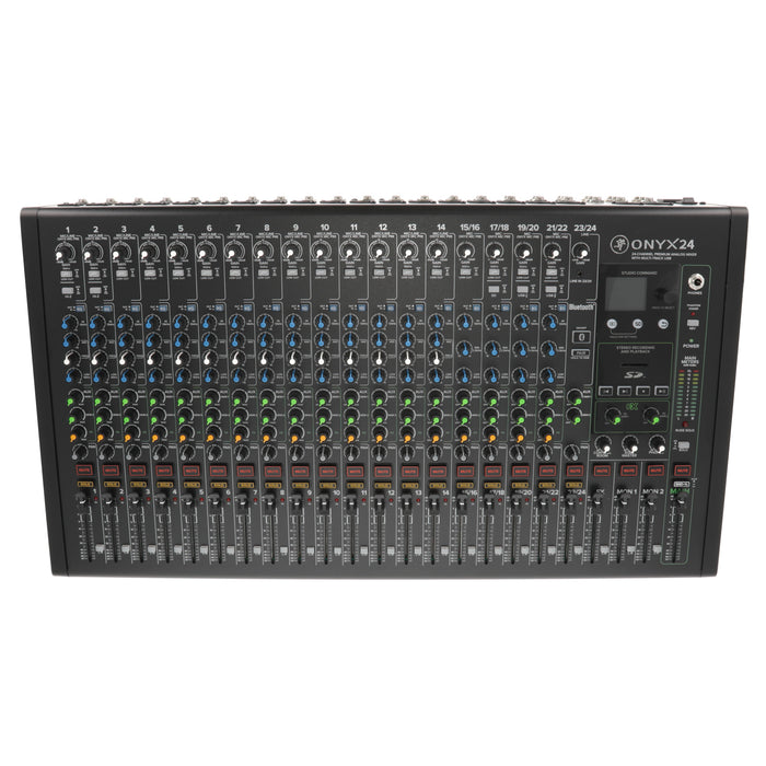 【中古品】MACKIE ONYX24 24チャンネル・プレミアム・アナログUSBミキサー