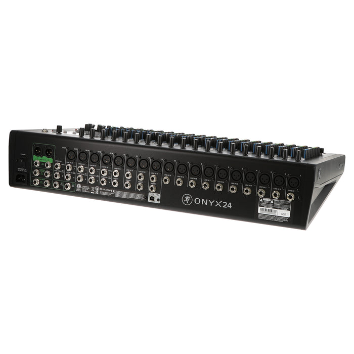【中古品】MACKIE ONYX24 24チャンネル・プレミアム・アナログUSBミキサー
