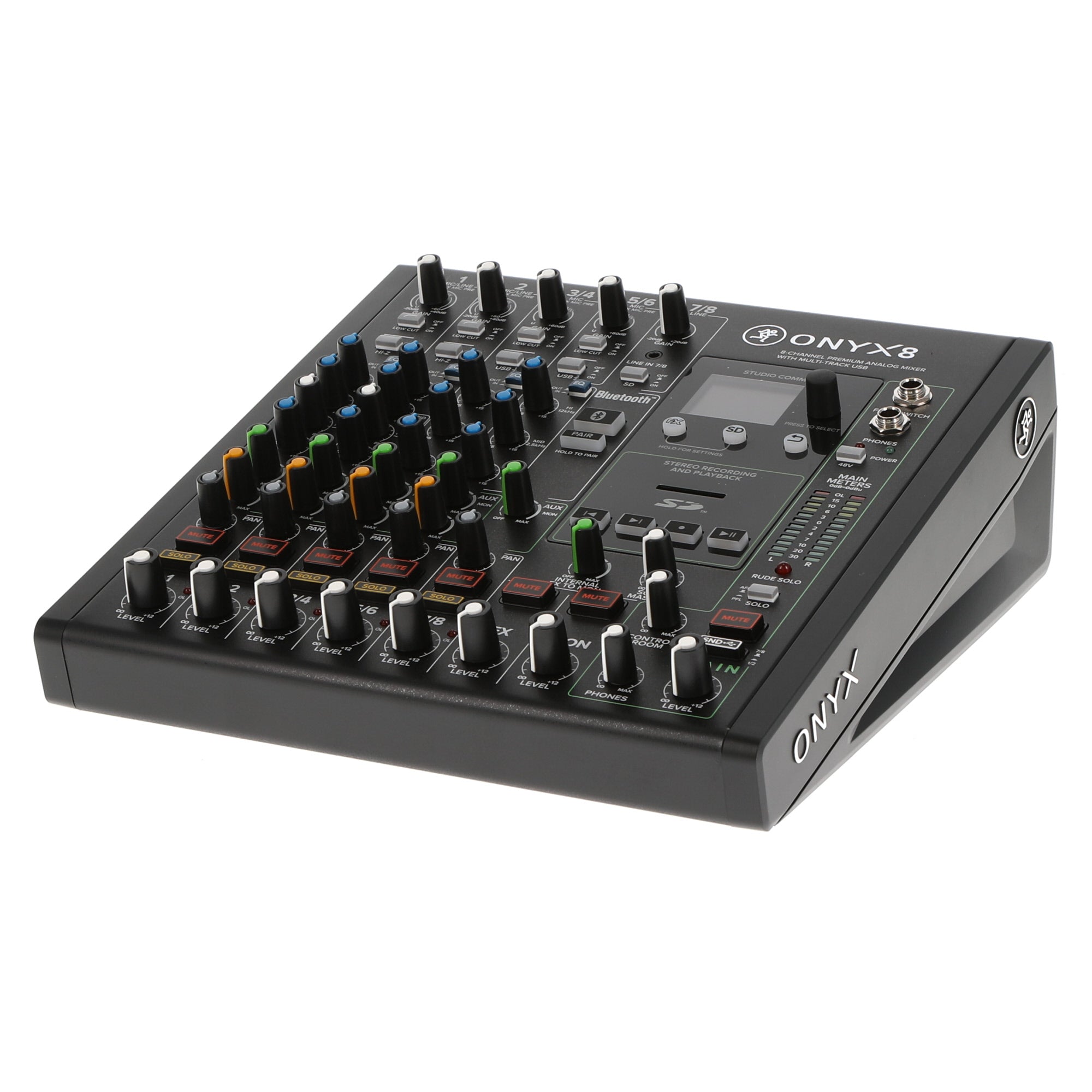 中古品】MACKIE ONYX8 8チャンネル・プレミアム・ アナログUSBミキサー