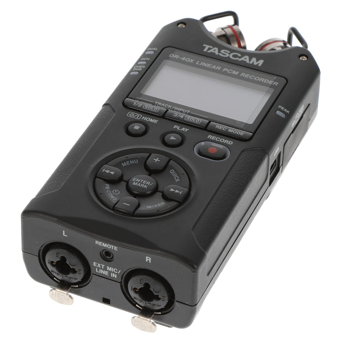 中古品】TASCAM DR-40X 4トラックデジタルオーディオレコーダー/USB