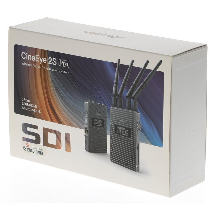 【中古品】Accsoon WIT02-S CineEye 2SPro　ワイヤレストランスミッターシステム SDI/HDMI モデル