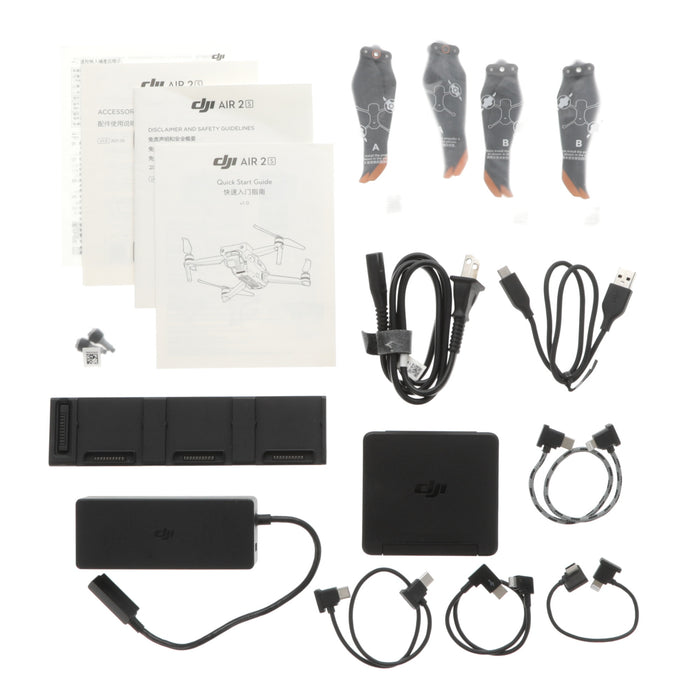 【中古品】DJI MASCP3 DJI Air 2S Fly More コンボ[内蔵リモートID対応/事前登録無し]