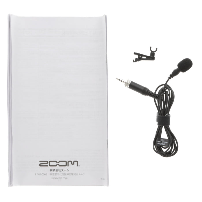 【中古品】ZOOM F2/B ラベリアマイク付きフィールドレコーダー（ブラック）