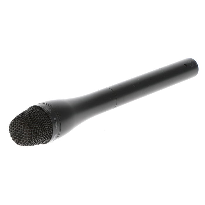 【中古品】SHURE SM63LB ダイナミック型インタビューマイクロホン(ロング/ブラック)