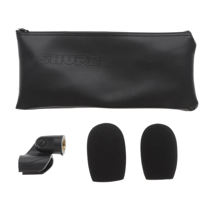【中古品】SHURE SM63LB ダイナミック型インタビューマイクロホン(ロング/ブラック)