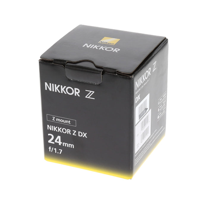 【中古品】Nikon NIKKOR Z DX 24mm f/1.7 単焦点レンズ DXフォーマット