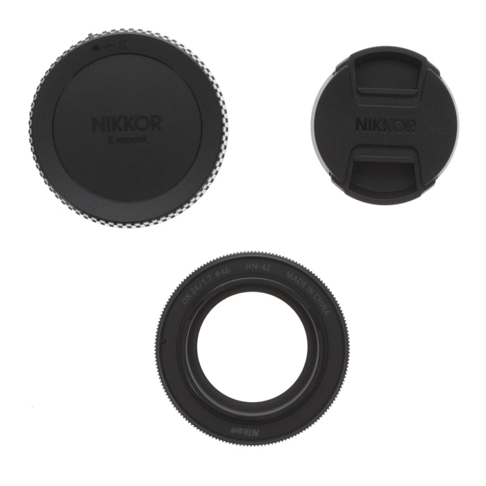 【中古品】Nikon NIKKOR Z DX 24mm f/1.7 単焦点レンズ DXフォーマット