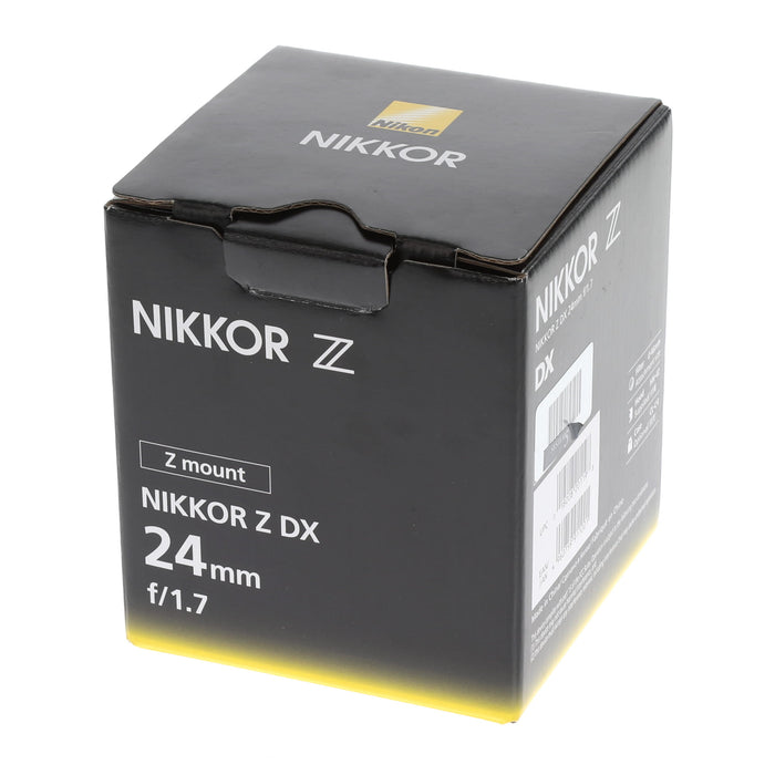 【中古品】Nikon NIKKOR Z DX 24mm f/1.7 単焦点レンズ DXフォーマット