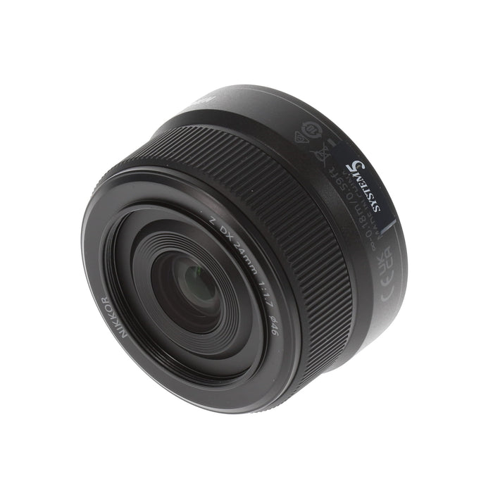 【中古品】Nikon NIKKOR Z DX 24mm f/1.7 単焦点レンズ DXフォーマット