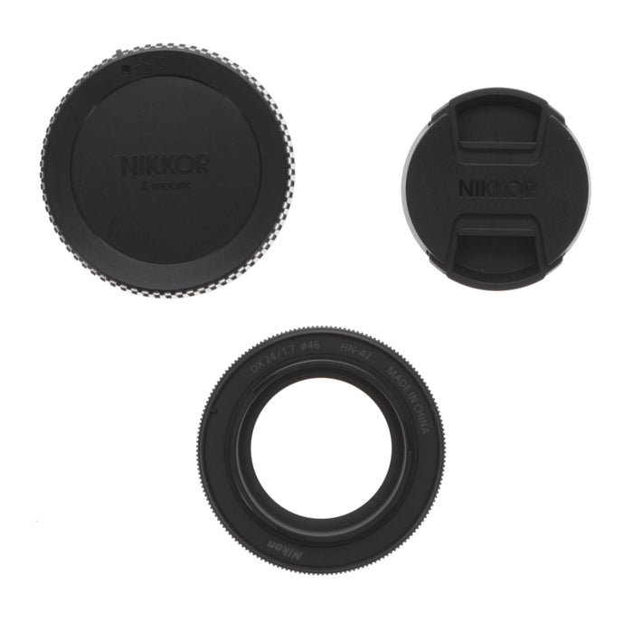 【中古品】Nikon NIKKOR Z DX 24mm f/1.7 単焦点レンズ DXフォーマット