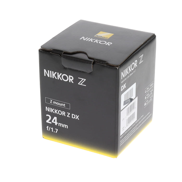 【中古品】Nikon NIKKOR Z DX 24mm f/1.7 単焦点レンズ DXフォーマット