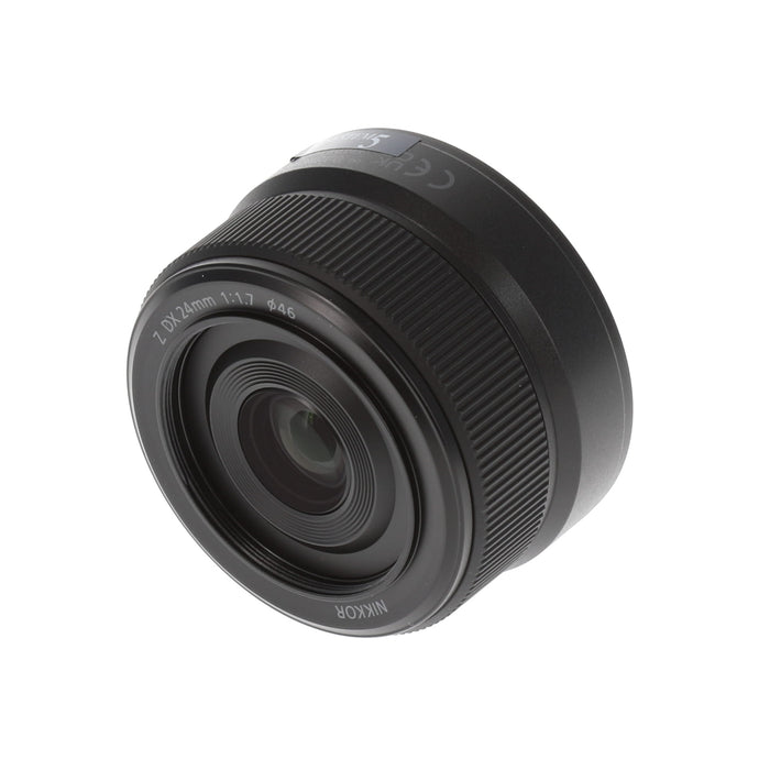 【中古品】Nikon NIKKOR Z DX 24mm f/1.7 単焦点レンズ DXフォーマット