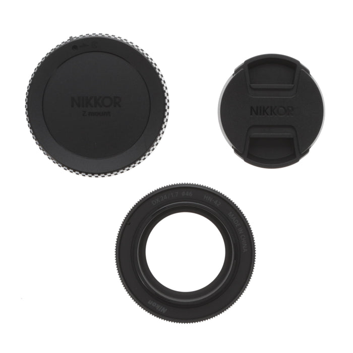 【中古品】Nikon NIKKOR Z DX 24mm f/1.7 単焦点レンズ DXフォーマット