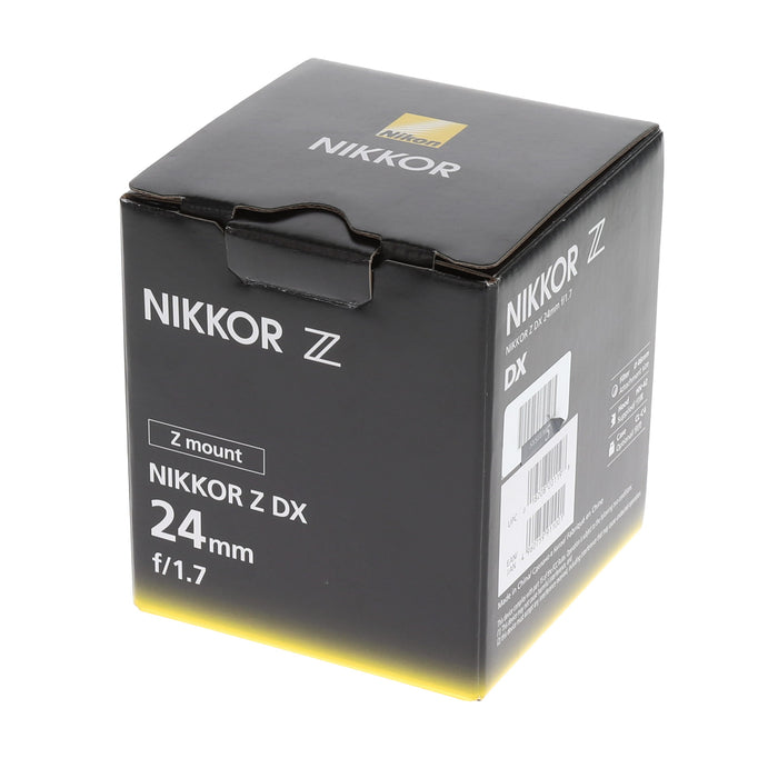 【中古品】Nikon NIKKOR Z DX 24mm f/1.7 単焦点レンズ DXフォーマット