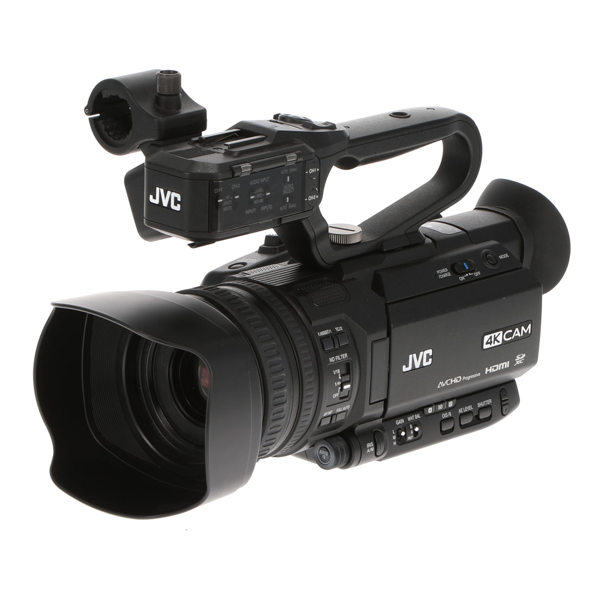 【中古】「非常に良い」JVC GY-HM185 4Kメモリーカードカメラレコーダー 中古品】JVC GY-HM185 4Kメモリーカードカメラレコーダー - 業務用撮影