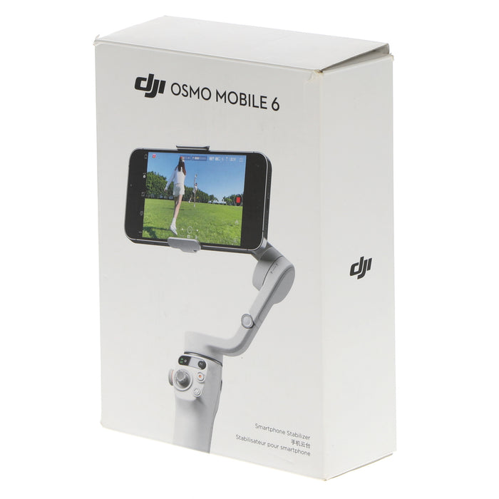 【中古品】DJI Osmo Mobile 6(プラチナ グレー) Osmo Mobile 6(プラチナ グレー)