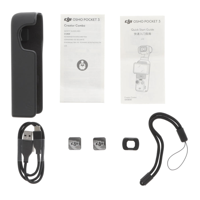 【中古品】DJI OP9913 Osmo Pocket 3 Creator Combo