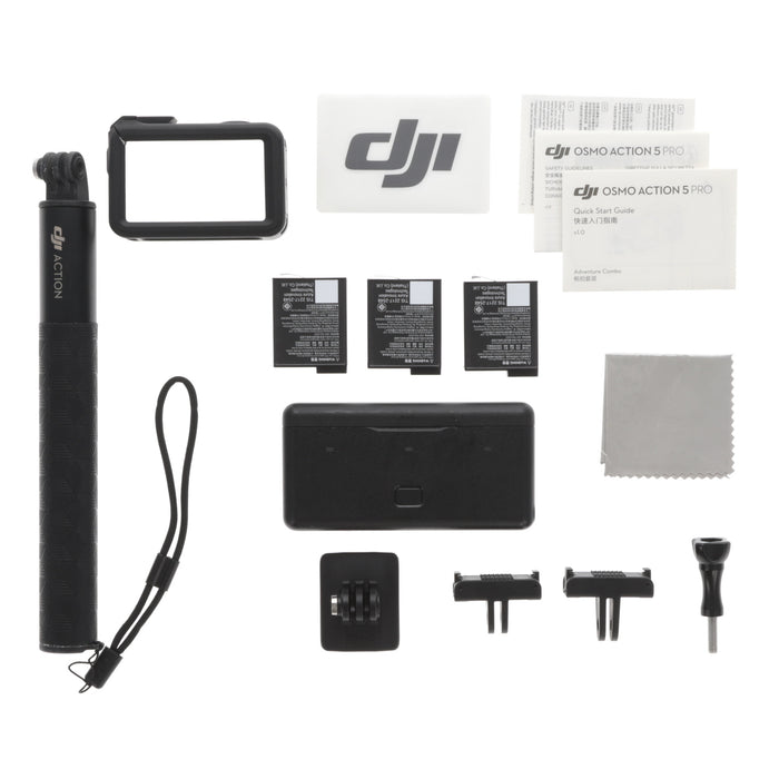 【中古品】DJI OA5P02 Osmo Action 5 Pro アドベンチャーコンボ