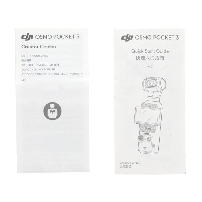 【中古品】DJI OP9913 Osmo Pocket 3 Creator Combo