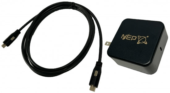 NEP USB-SY100W-LOCK1C USB PD対応充電アダプター（100W/2.0m）