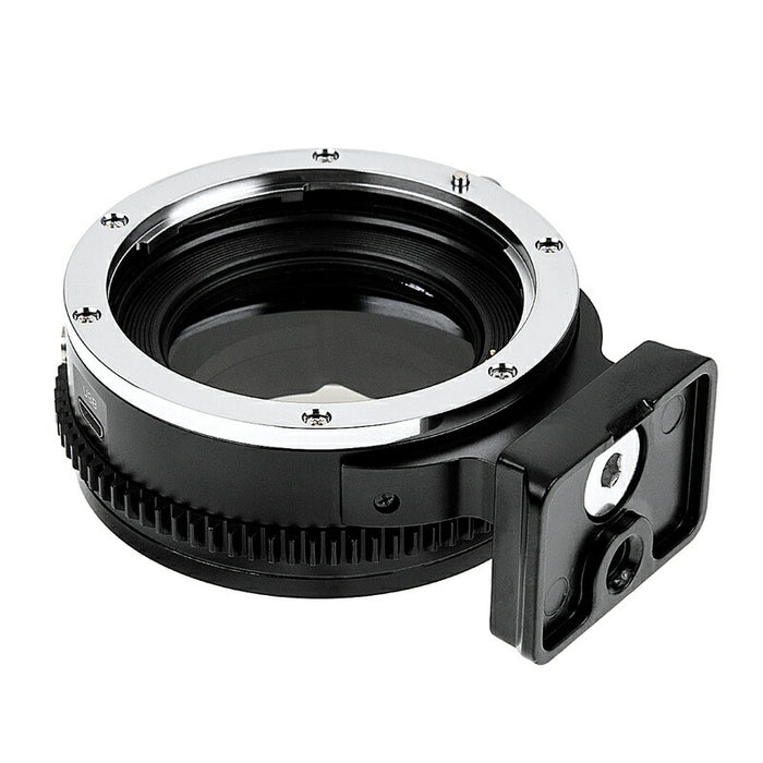 Fotodiox EF-SNE-FSN-NDT II 電子マウントアダプター EF-SNE-FSN-NDT II(キヤノンEFマウントレンズ → ソニーEマウント変換) 可変式NDフィルター(ND4-256)内蔵、ファンクションボタン搭載