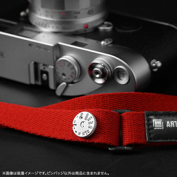 Funleader FLPin-M3 シルバー925 ピンバッジ/ピンズ - LEICA M3 ダイヤル風