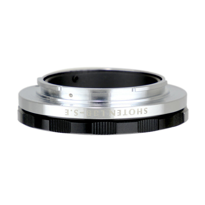 SHOTEN L39-SE (B) マウントアダプター L39-SE(B)(ライカL39マウントレンズ → ソニーEマウント変換)アジャスト機能付き